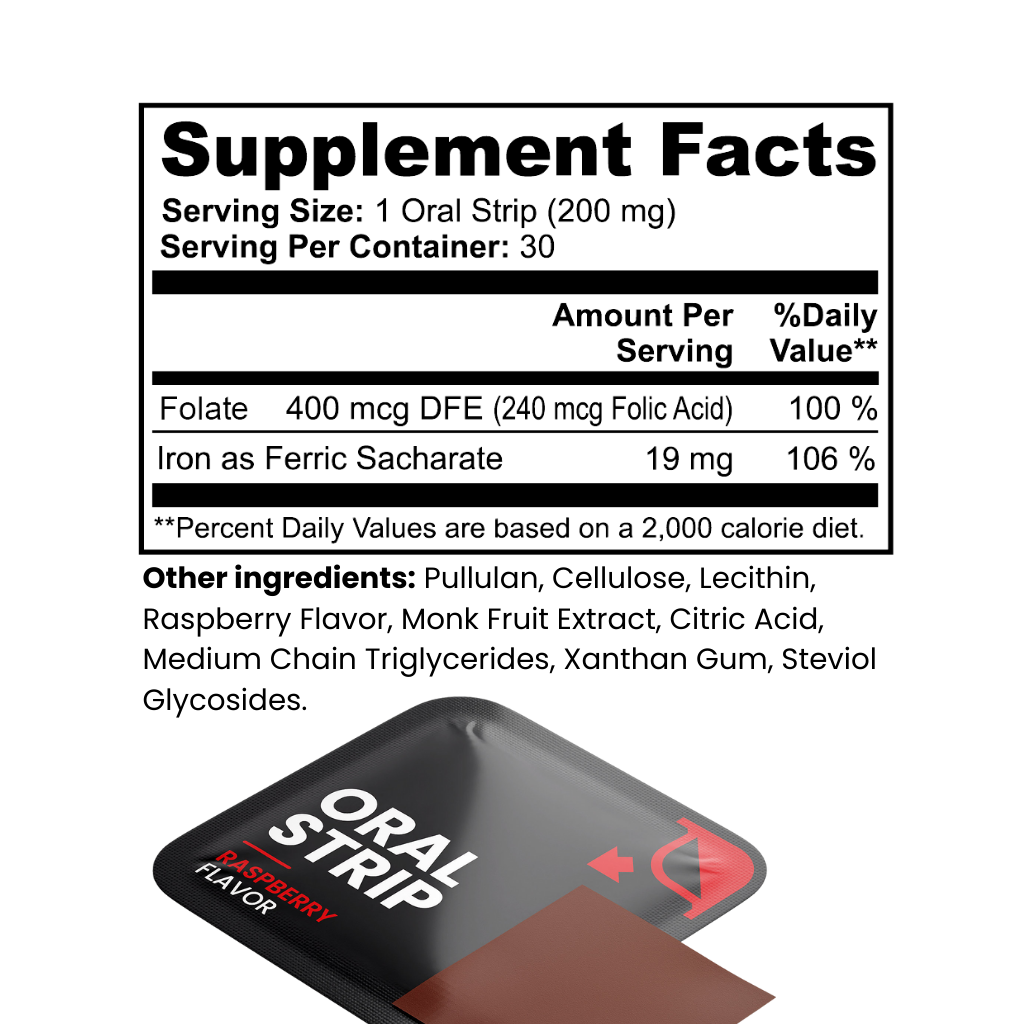 Supplement Facts — Iron Go+